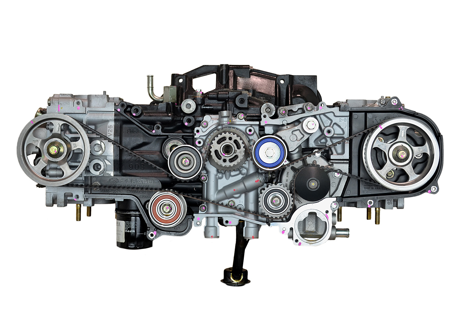 Saab Subaru EJ25E 2.5L H4 Remanufactured Engine – 2006-2011