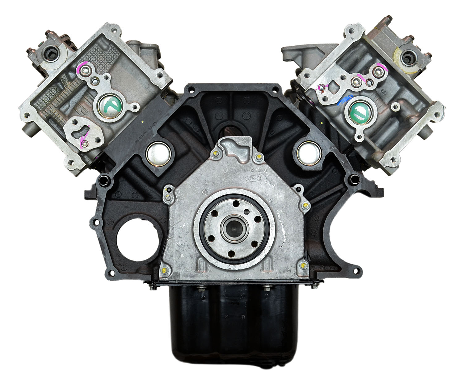 2001 Ford E-150 Van 4.6 SOHC 2 Valve Vin W Remanufactured Engine - Image 3